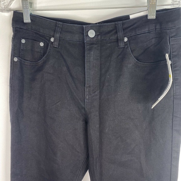 Kenneth Cole Reaction NEW Black Jeans High Rise  8 - Picture 2 of 11